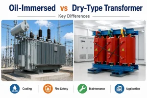 Oil-immersed vs dry-type transformer comparison for power projects