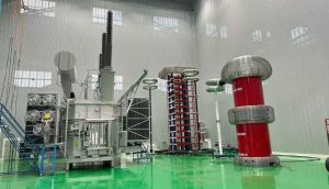 Switching impulse test for high-voltage power transformer